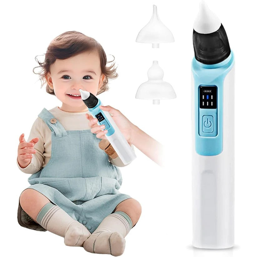 Portable Baby Nasal Cleaner with Dual Silicone Tips
