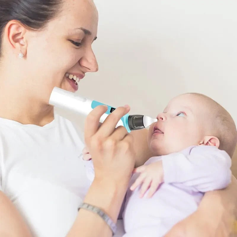 Portable Baby Nasal Cleaner with Dual Silicone Tips