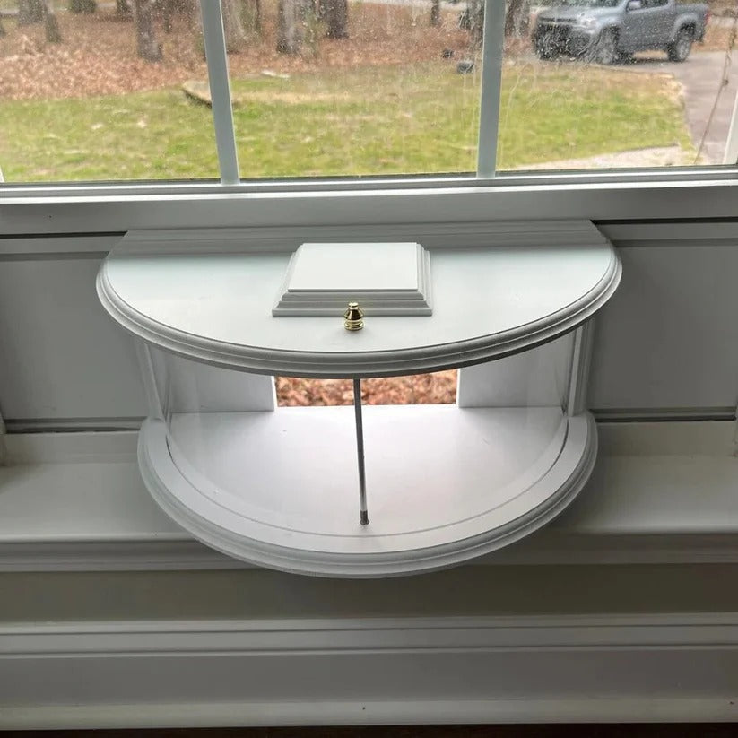 Transparent Window Bird Feeder with Easy Suction Cup Setup