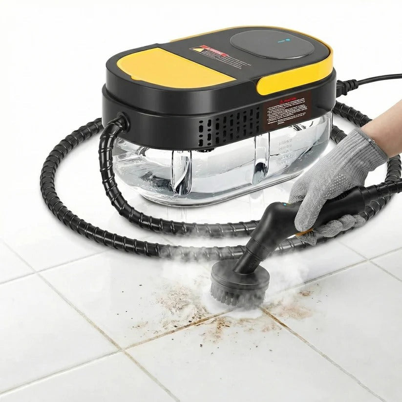 All-Purpose Handheld Steam Cleaner for Home and Vehicle Use