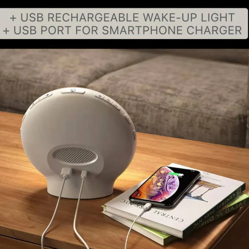 Smart Sunrise Alarm Clock with Bluetooth, FM Radio & App Control