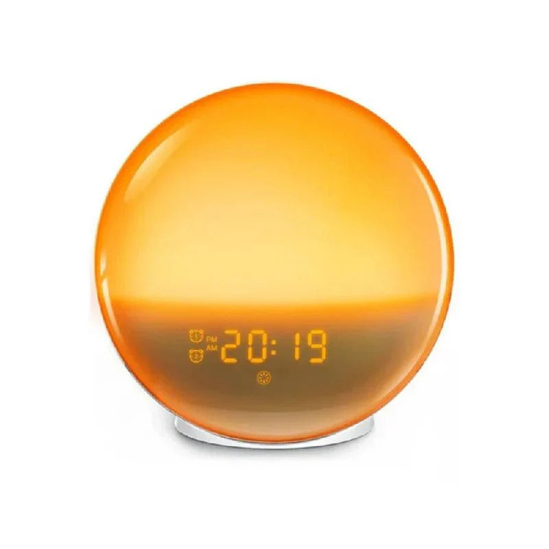 Smart Sunrise Alarm Clock with Bluetooth, FM Radio & App Control