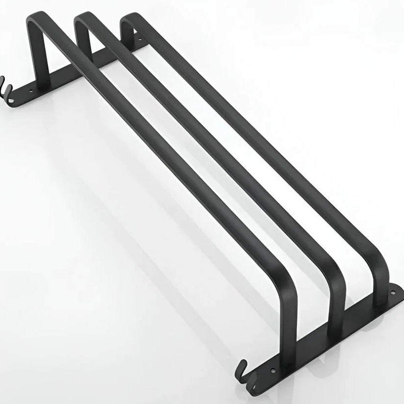 Stylish Space-Saving Wall-Mounted Towel Organizer