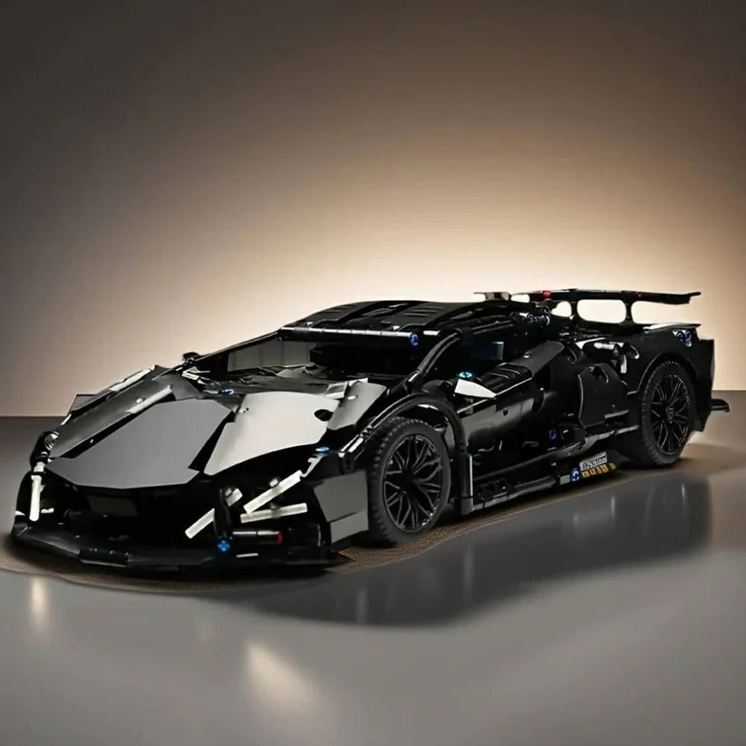 Ultimate 1288-Piece Sports Car Model Kit for Enthusiasts