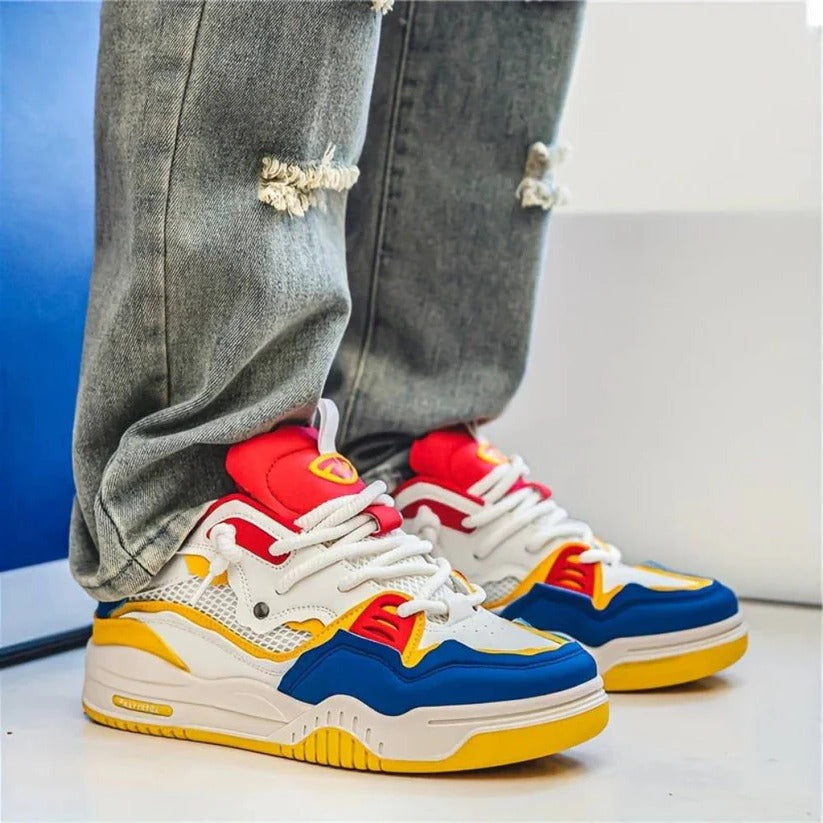 Men's Comfort-Focused Chunky Sneakers for Daily Adventures