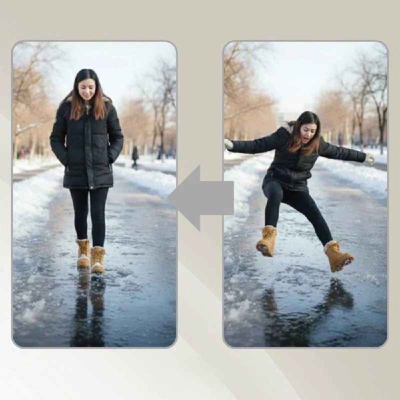 Winter Grip Spikes for Slip-Resistant Footwear
