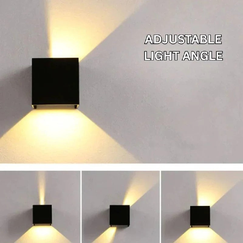Cordless Rechargeable Wall Light with Elegant Ambient Glow