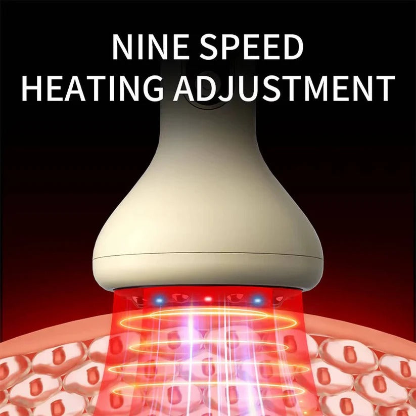 Rechargeable Cupping Therapy Device with Adjustable Heat & Dual Light