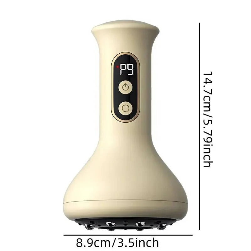 Rechargeable Cupping Therapy Device with Adjustable Heat & Dual Light