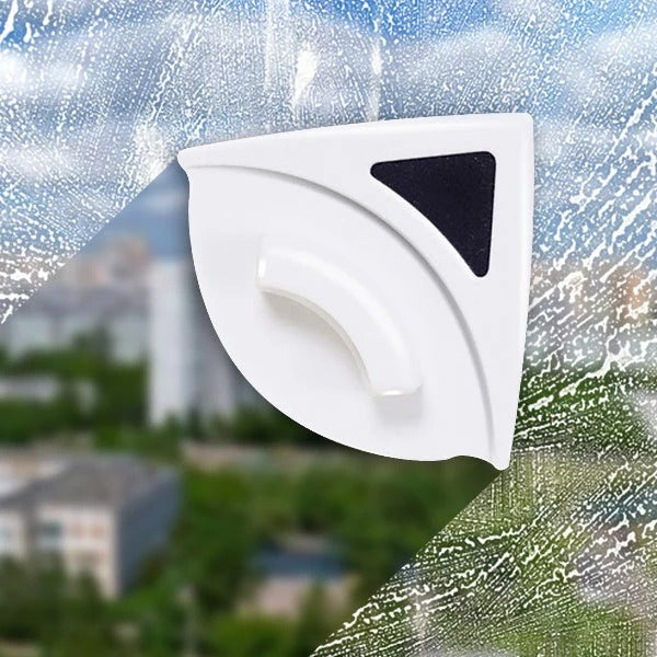 Dual-Sided Magnetic Window Cleaner for Effortless Shine