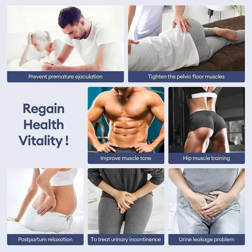 Rechargeable Pelvic Strength Trainer with 4 Intensity Settings