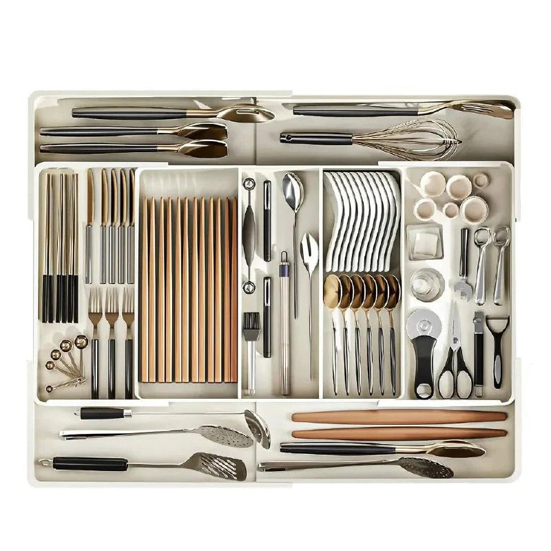 Customizable Drawer Organizer for Effortless Storage Solutions