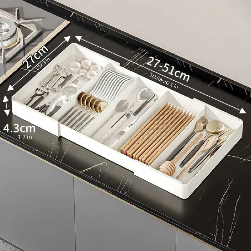 Customizable Drawer Organizer for Effortless Storage Solutions
