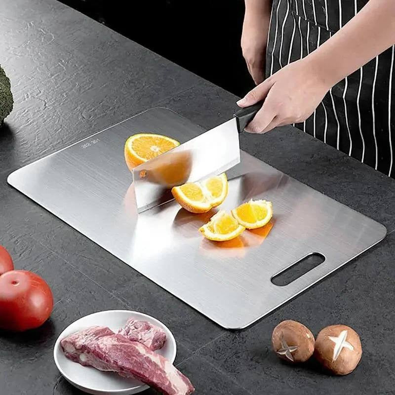 Durable Non-Slip Cutting Board with Juice Channel for Mess-Free Prep