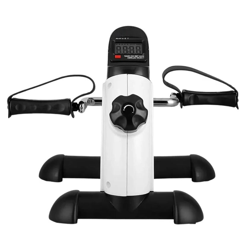 Compact Under-Desk Pedal Exerciser with Adjustable Resistance & Display