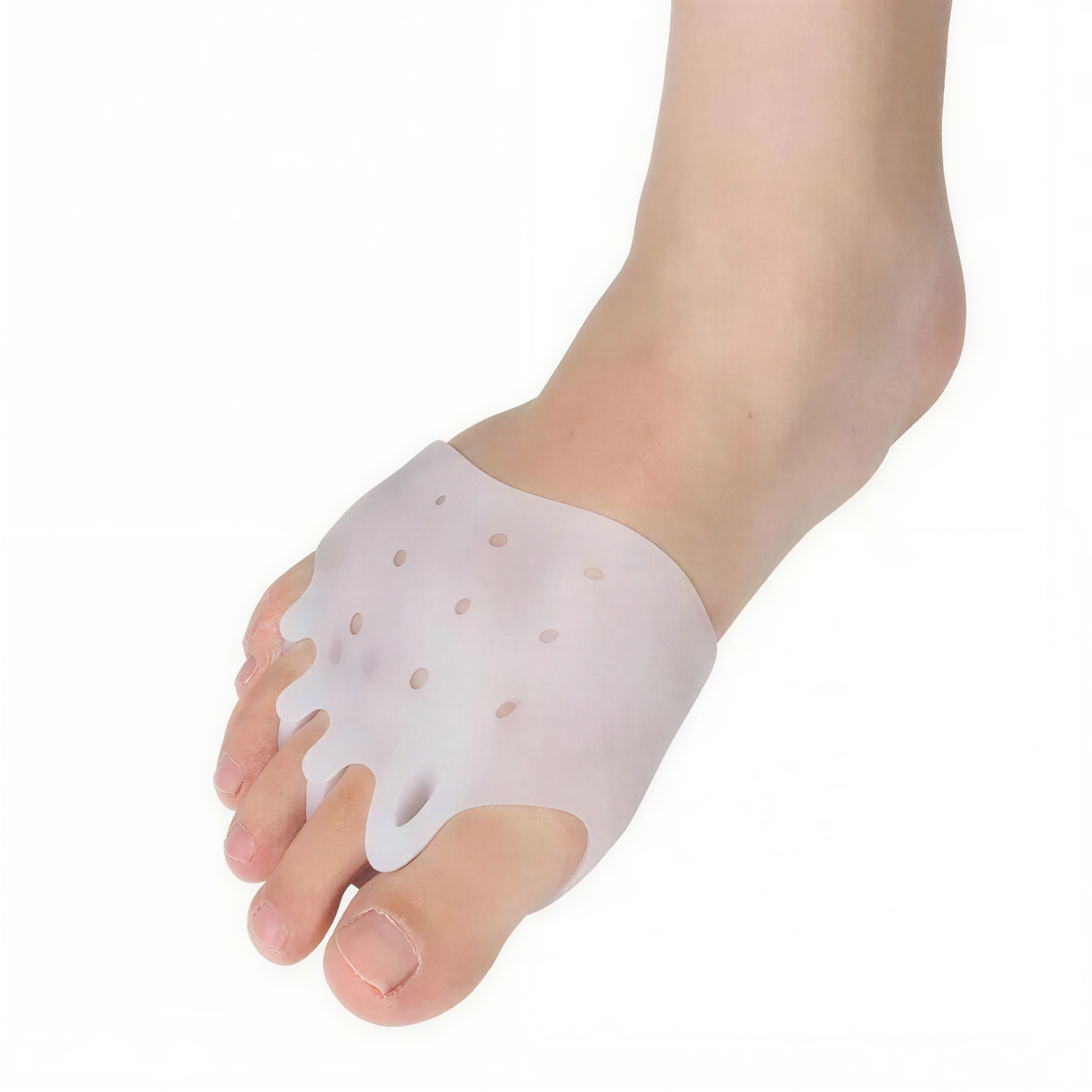 Comfort Gel Foot Sleeves with Individual Toe Support
