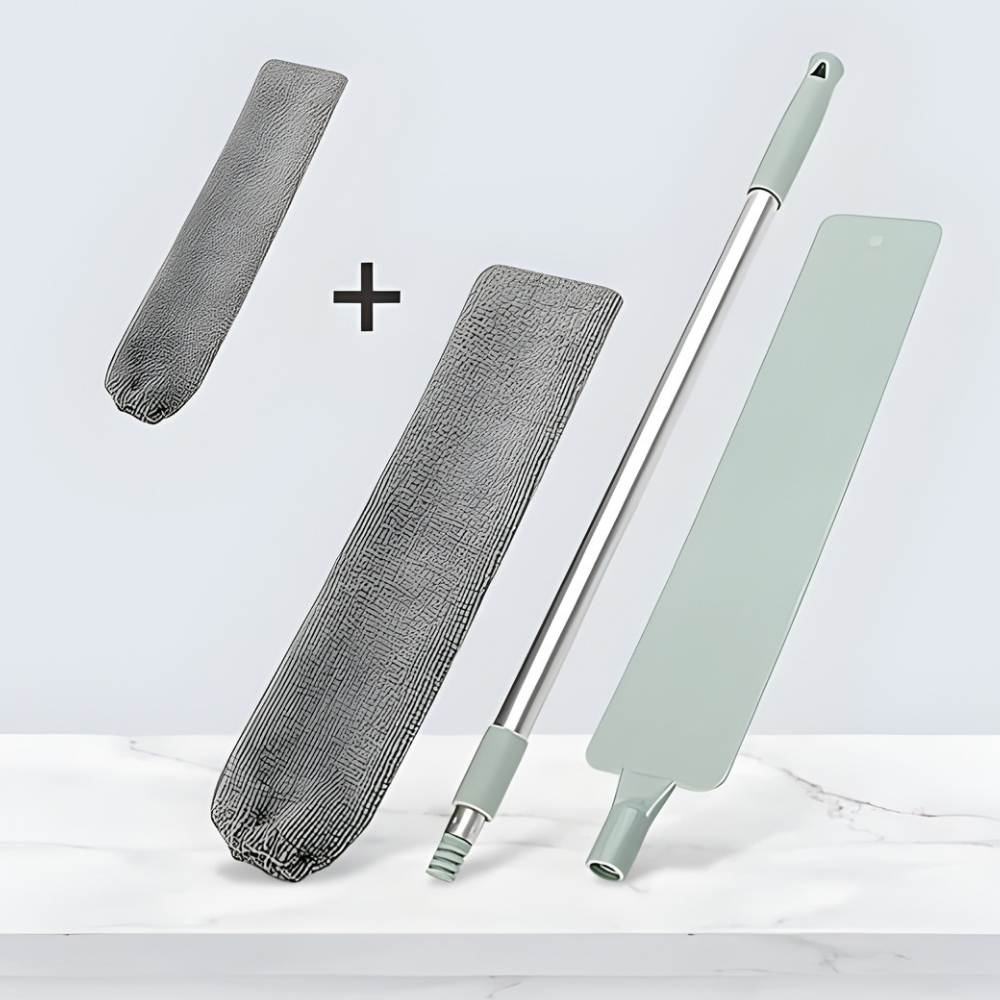 Extendable Microfiber Cleaning Tool for Hidden Spaces