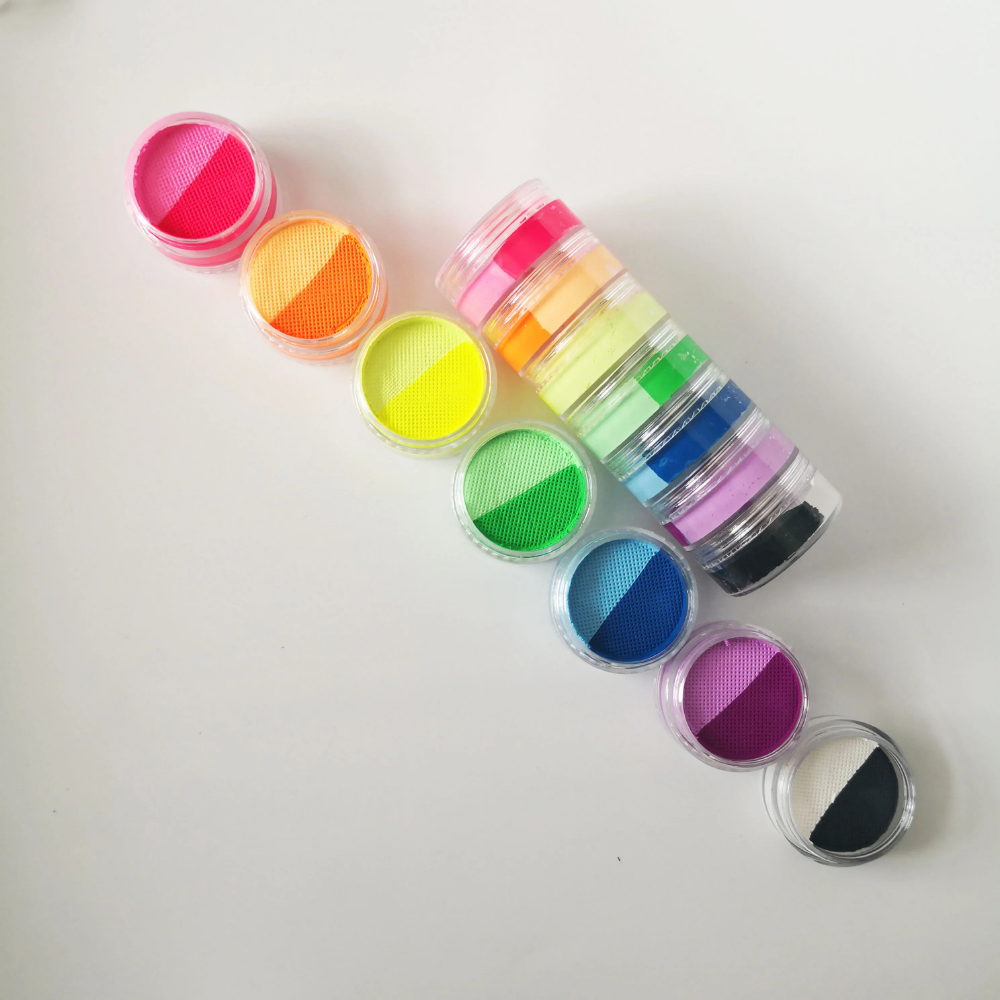 Rainbow Fusion Body Paint Kit for Imaginative Artistry