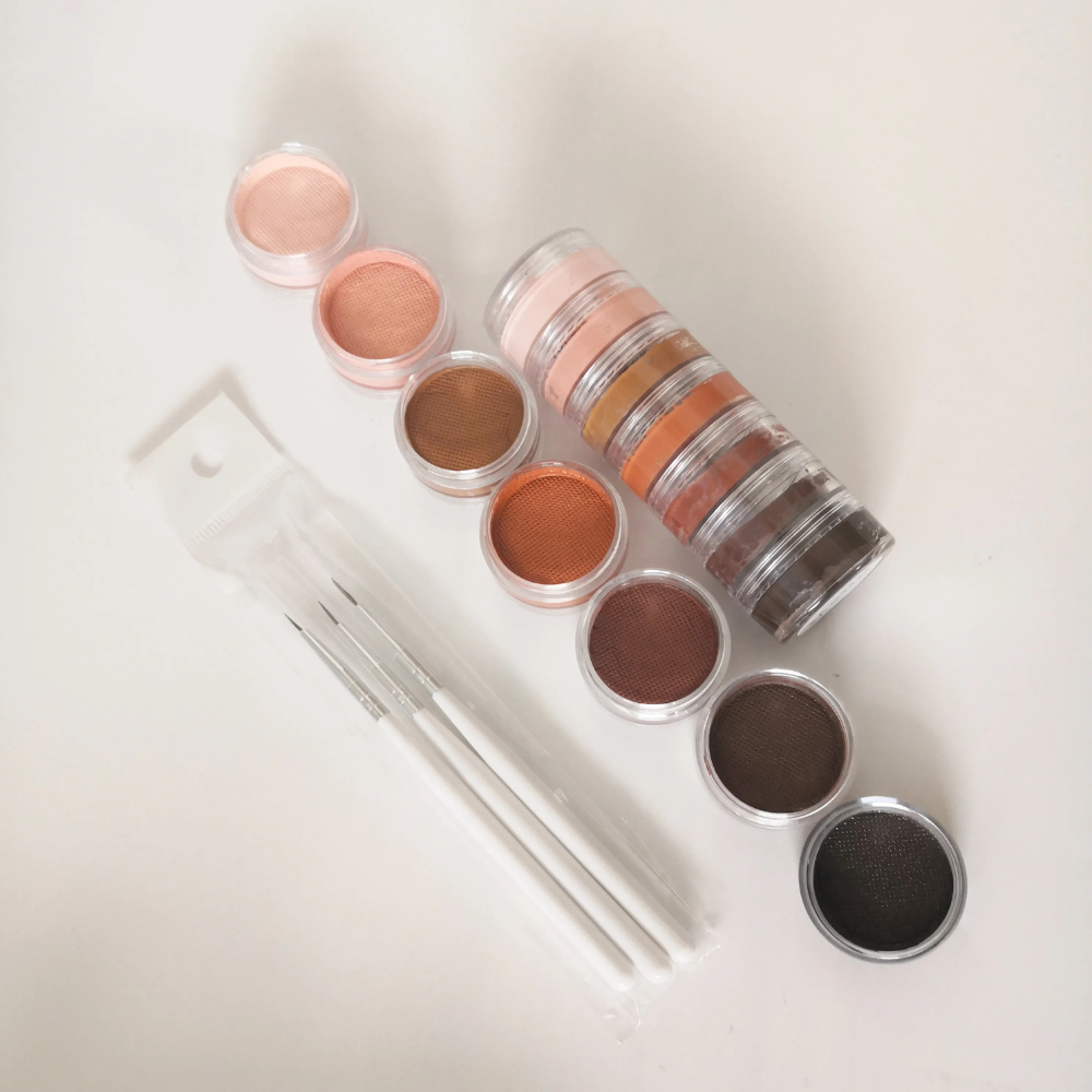 Rainbow Fusion Body Paint Kit for Imaginative Artistry