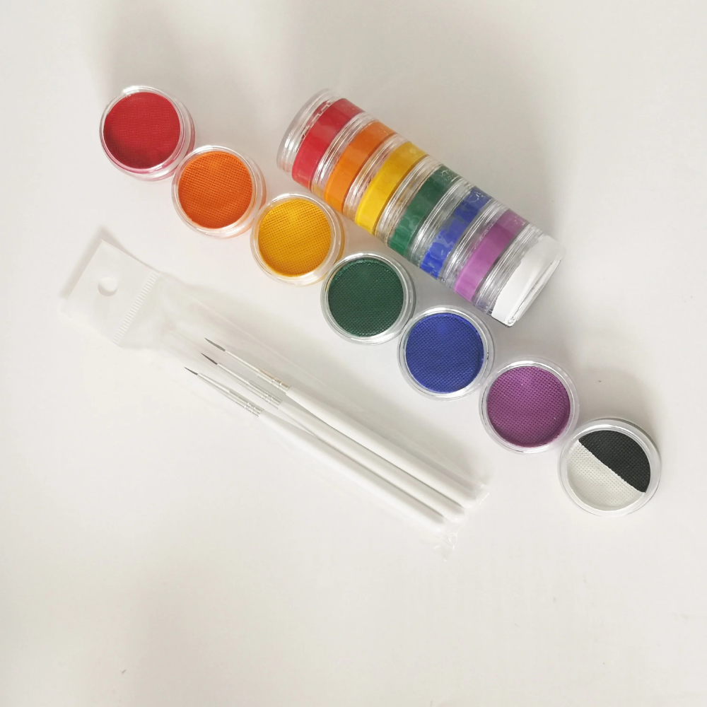 Rainbow Fusion Body Paint Kit for Imaginative Artistry