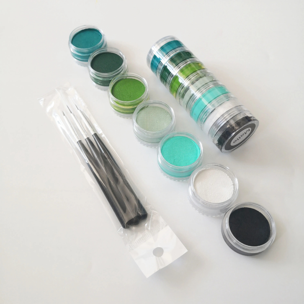 Rainbow Fusion Body Paint Kit for Imaginative Artistry