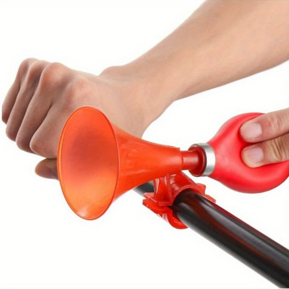 High-Volume Bicycle Alert Horn with Easy Mounting System