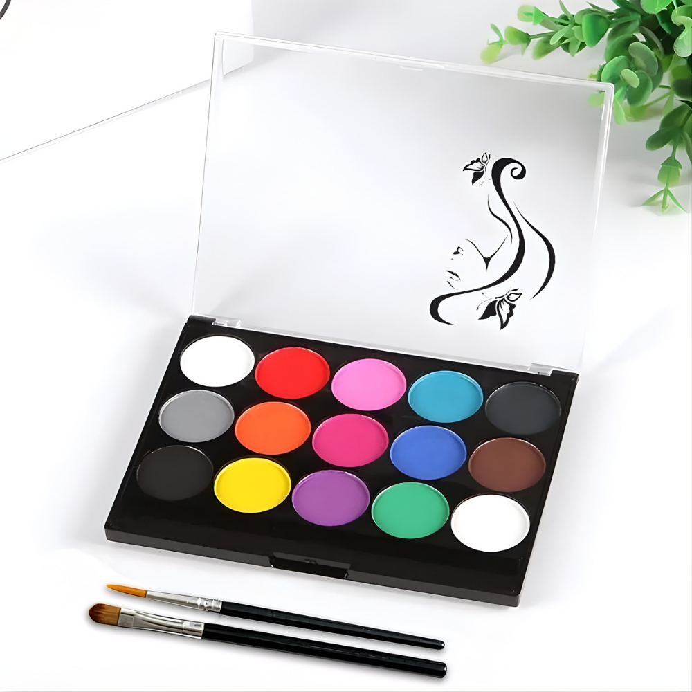 Creative Body Art Paint Set for Kids' Events and Celebrations