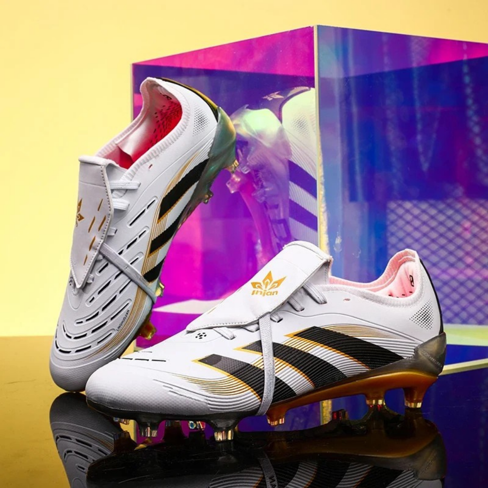 Elite High-Top Soccer Cleats for Grass and Indoor Training
