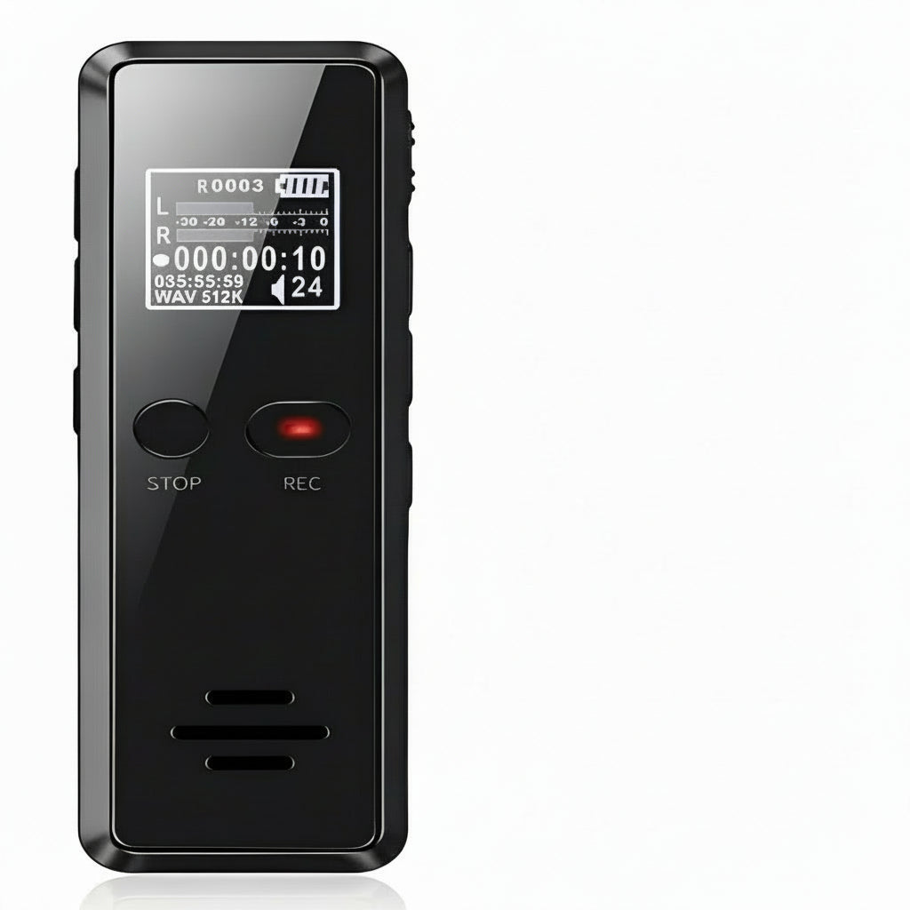 Smart Audio Recorder with Integrated Speaker