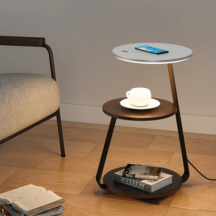 Taavita | Side Table with Integrated Lighting for Stylish Design