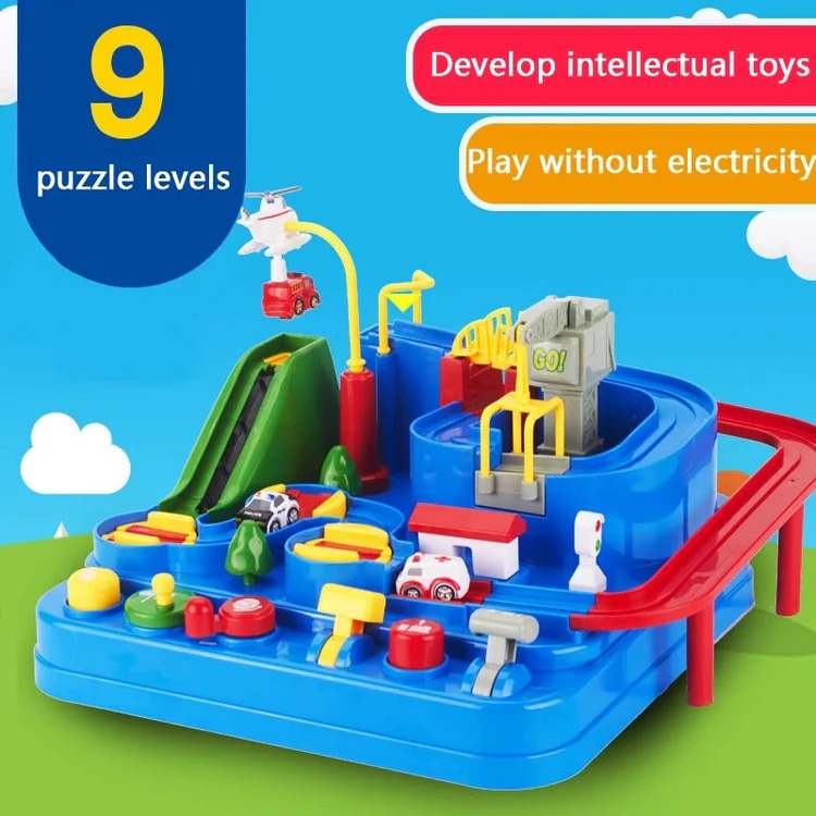 Vehicle Racing Track Game for Kids