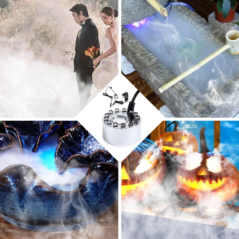 Water Fogger with LED Light