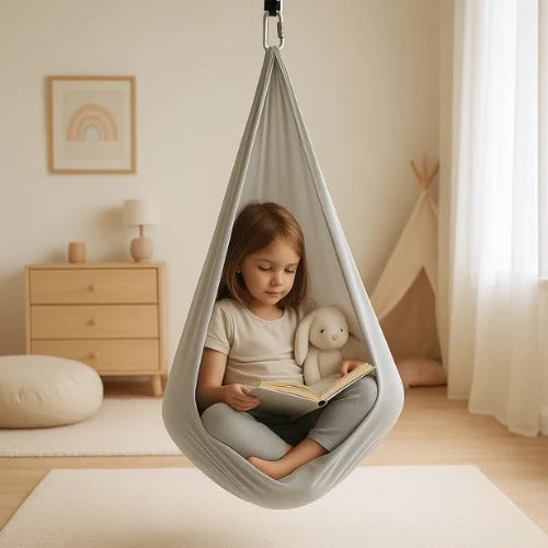 Indoor and Outdoor Hammock Swing for Sensory Therapy in Autism