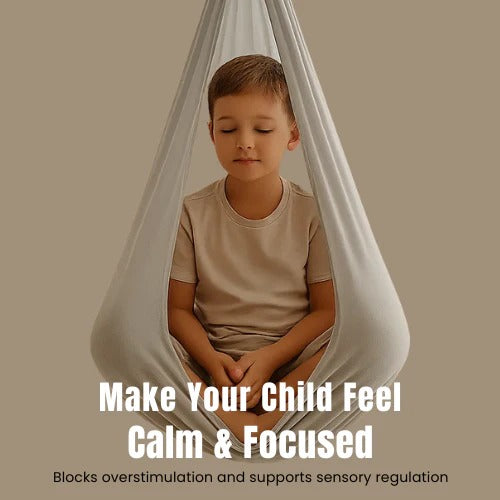 Indoor and Outdoor Hammock Swing for Sensory Therapy in Autism