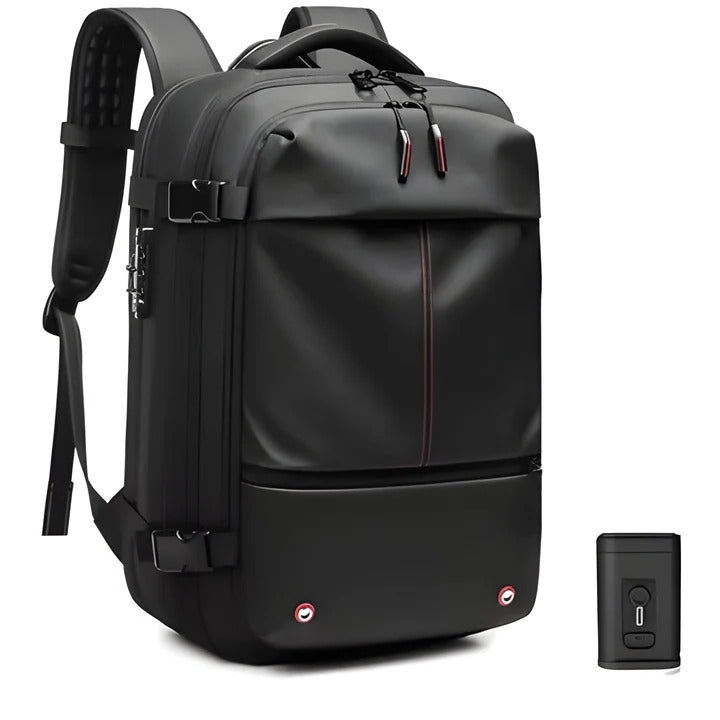 Smart Compression Backpack for Streamlined Travel
