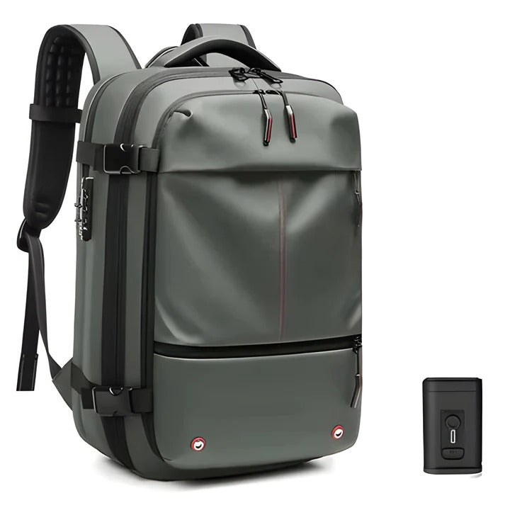 Smart Compression Backpack for Streamlined Travel