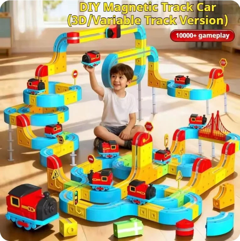 Magnetic Adventure Track Set: Engaging STEM Play for Kids