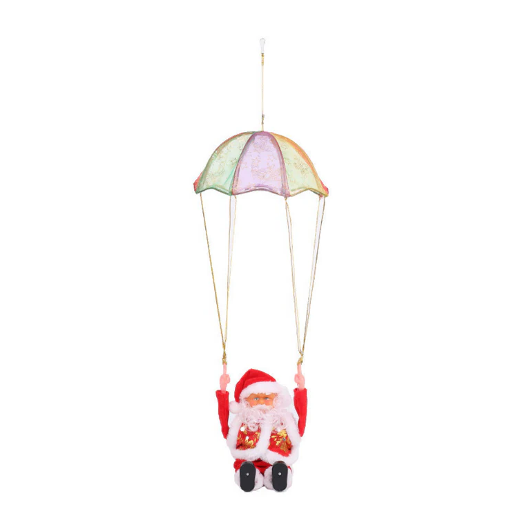 Animated Santa Climber Holiday Decoration