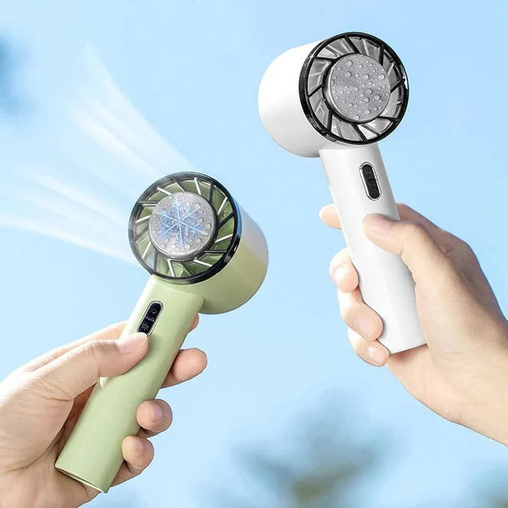 Compact Rechargeable Personal Fan for On-the-Go Comfort