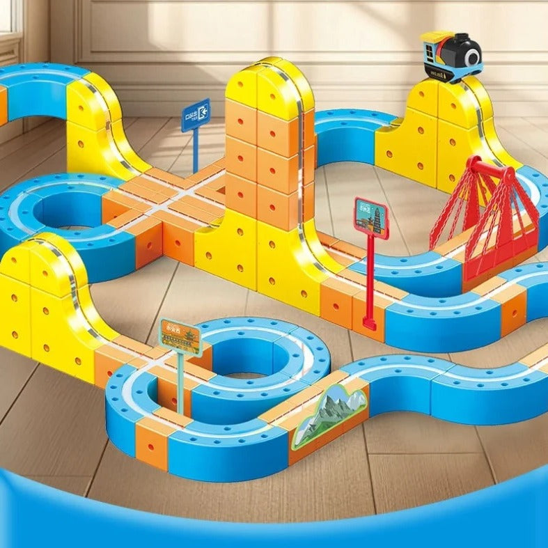 Magnetic Adventure Track Set: Engaging STEM Play for Kids