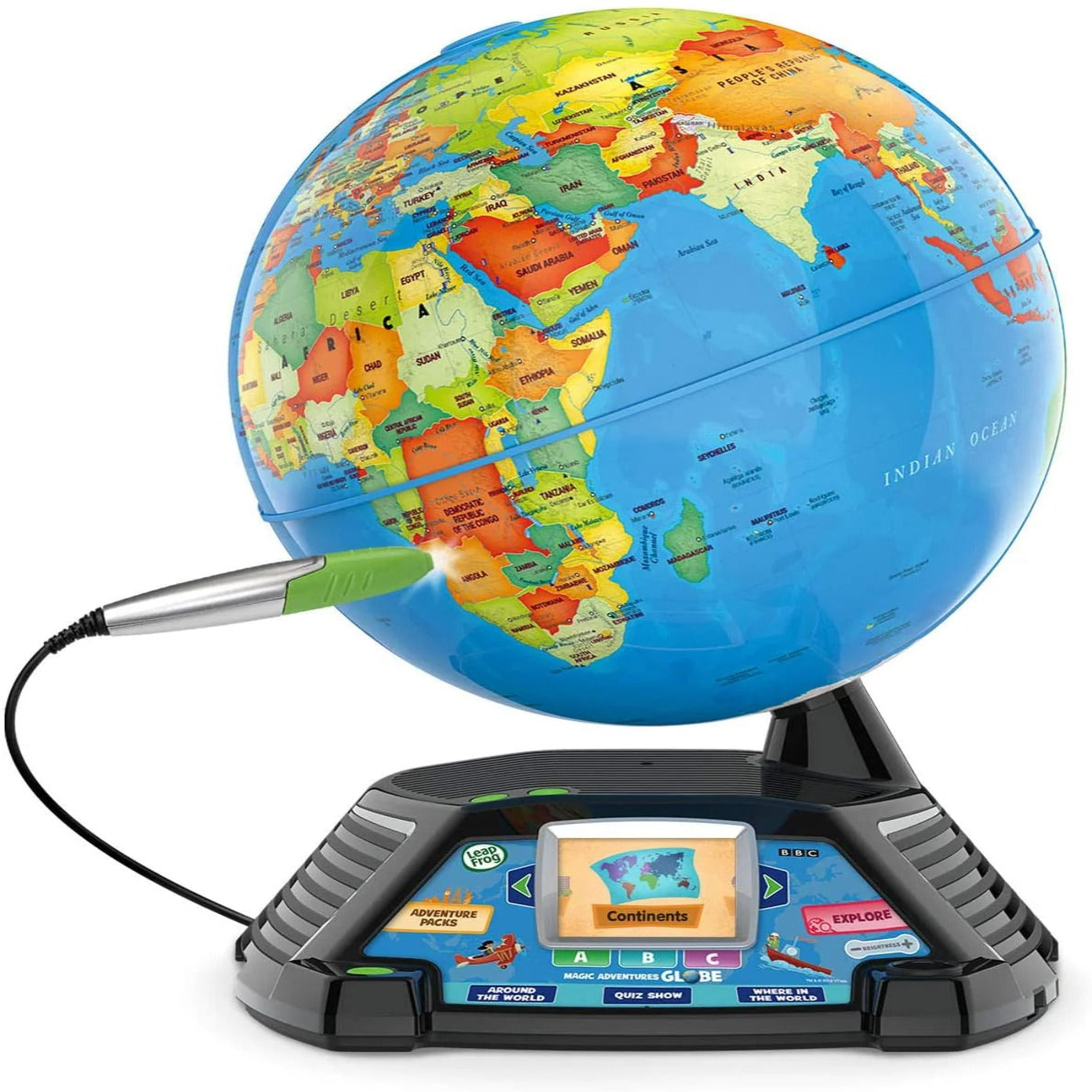 Interactive Learning Globe for Kids with Touch Technology