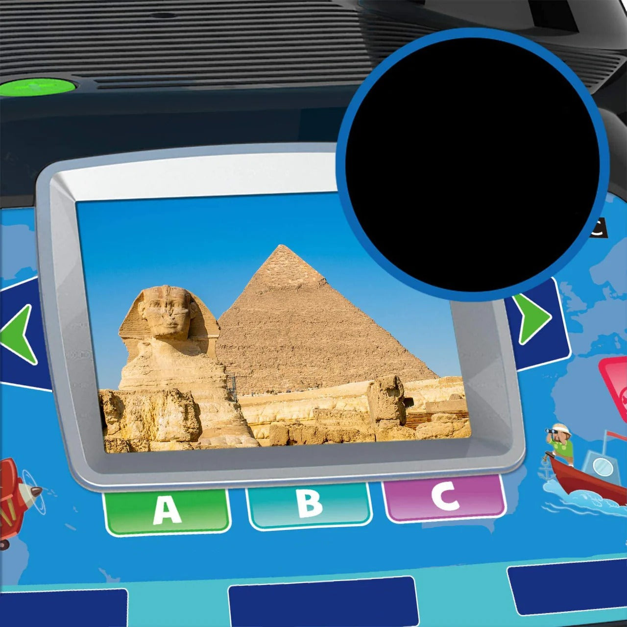 Interactive Learning Globe for Kids with Touch Technology