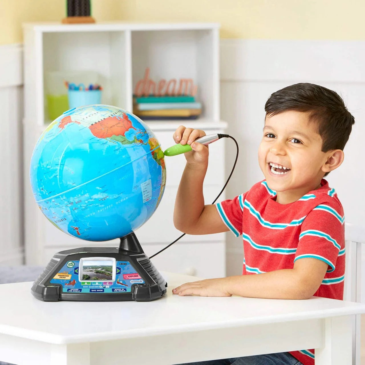 Interactive Learning Globe for Kids with Touch Technology