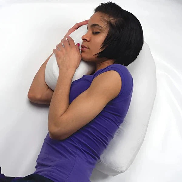 Comfort Side Sleeper Pillow with Unique Ear Relief Design