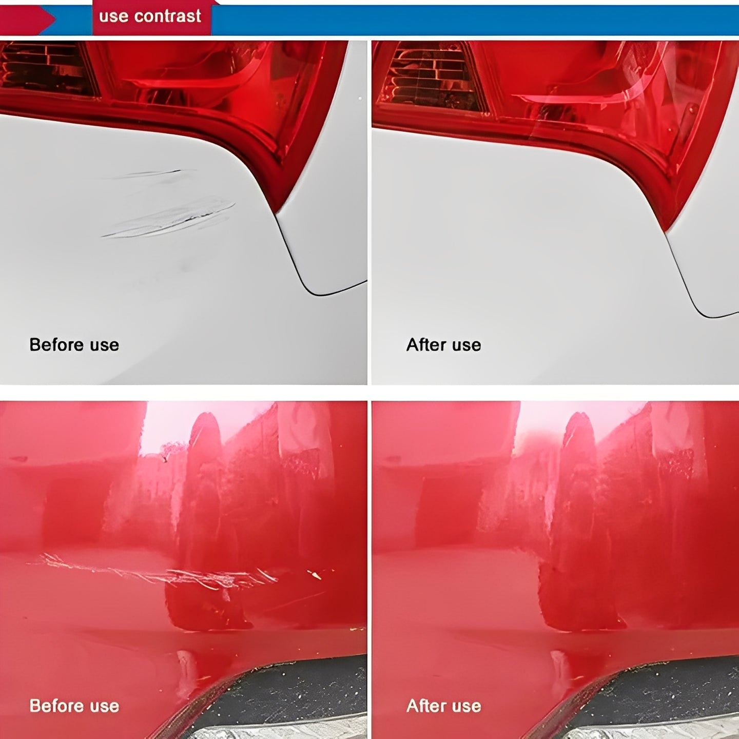 Auto Finish Scratch Repair Solution for Light Imperfections