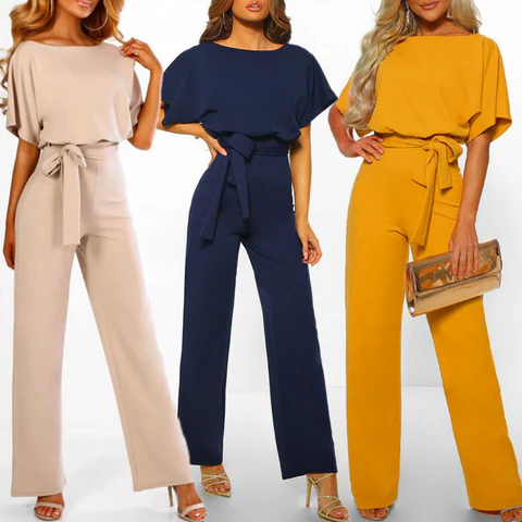 Chic Jumpsuit with Simple Design