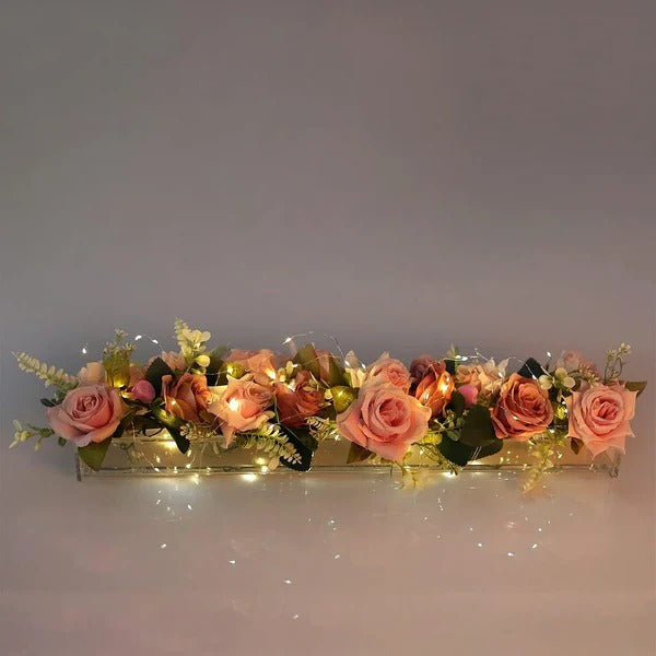 Transparent Acrylic Vase for Flowers