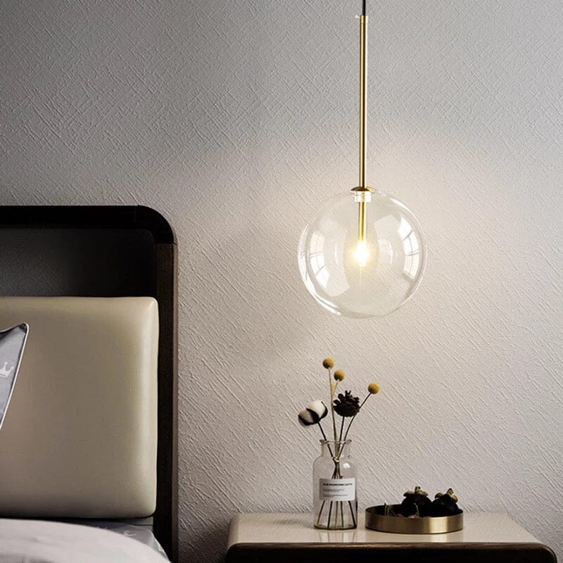 Nordic Glow Glass Pendant Light for Modern Living