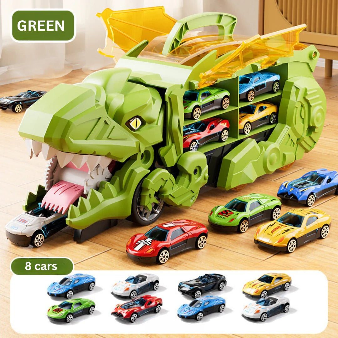 Transforming Dino Adventure Truck with Storage