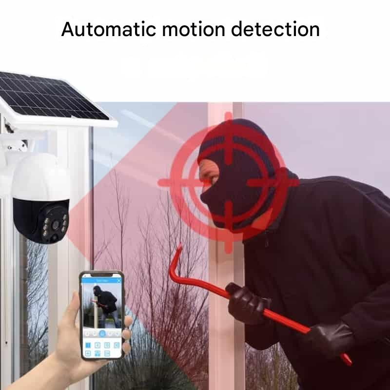 4K Wireless Surveillance Camera with Dual Protection